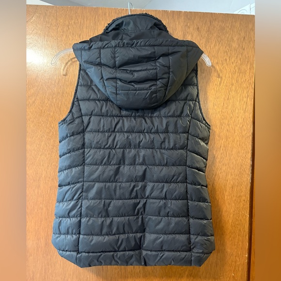 Calvin Klein Performance Black Puffer Vest w/ Hood & Pockets Womens Size Medium - Picture 9 of 9